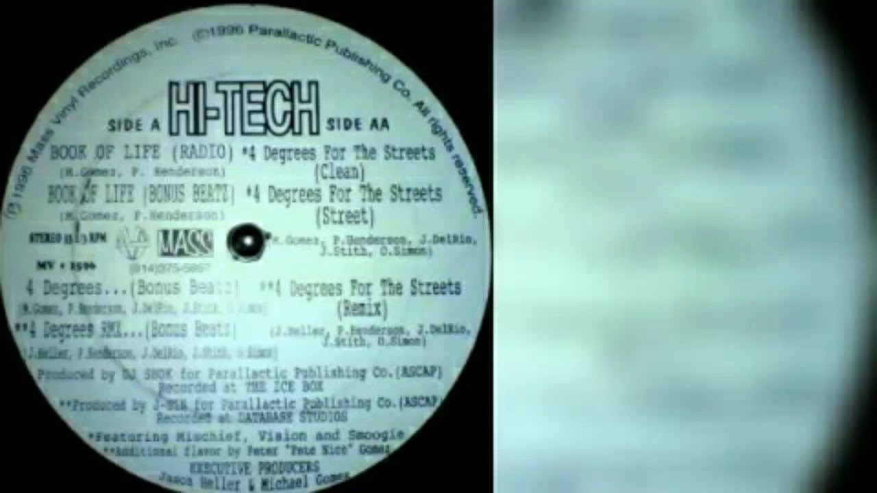 Hi-Tech - Book Of Life (DJ Shok Production) (1996)