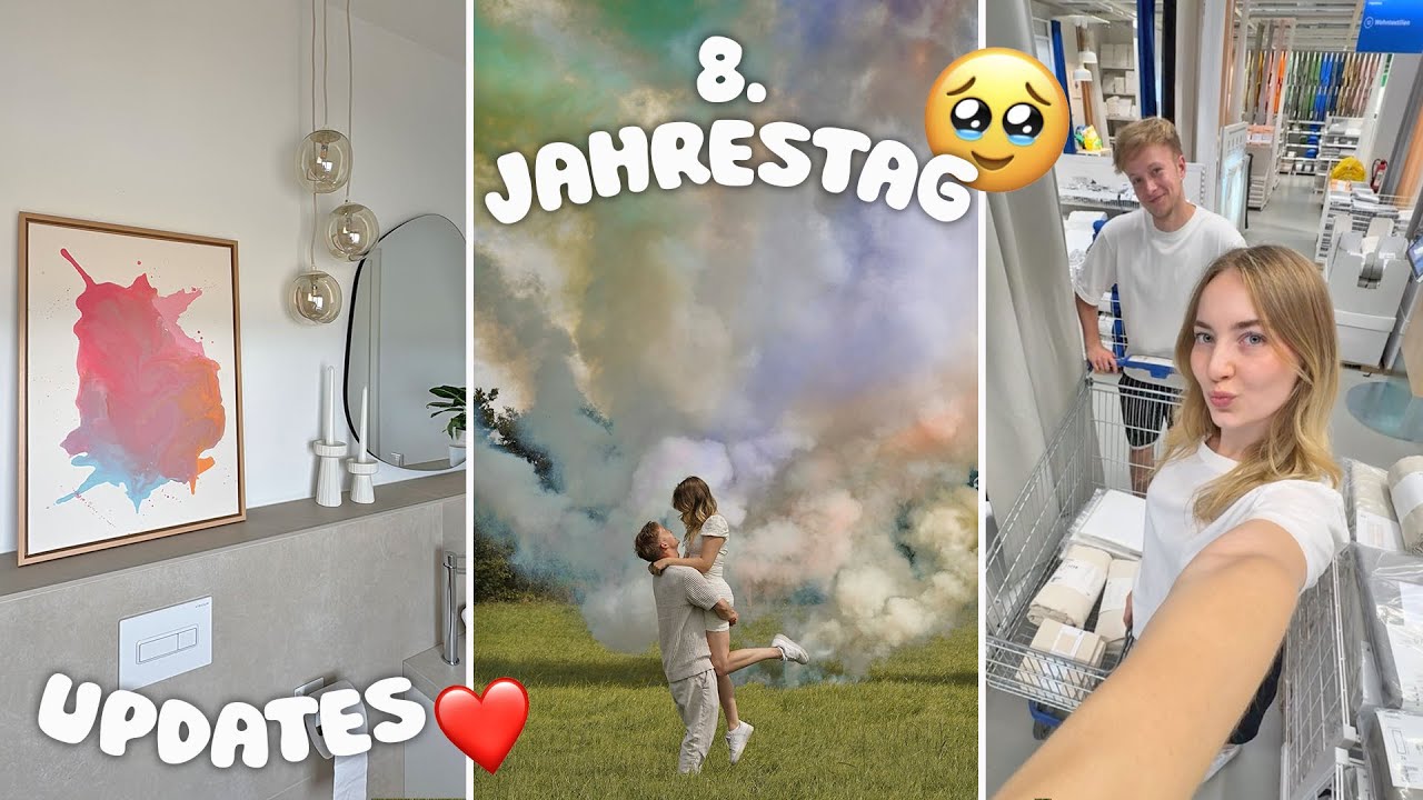 Ich plane einen ANTRAG😍💍 Unser 8. Jahrestag & neue Hausupdates