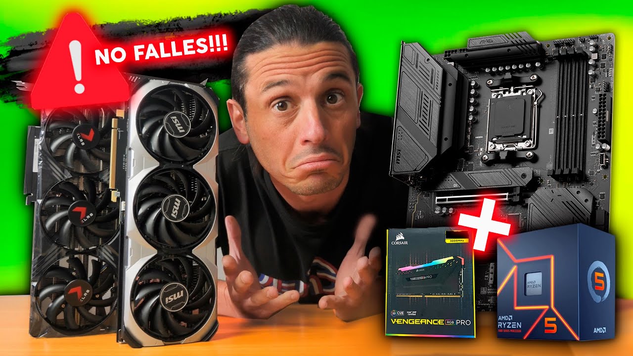 🔥+FPS!!! Elige la MEJOR CPU, Placa Base y RAM para TODAS las GPU 💻 | TOP 5 🏆 Combos PC Gaming