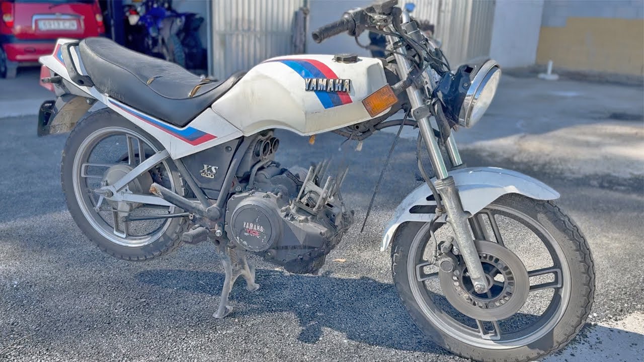 Restauro una Moto M&iacute;tica de 40 a&ntilde;os | Yamaha XS 400 (la viuda blanca)