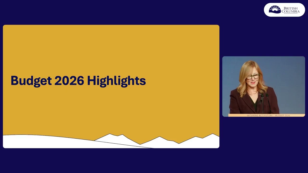 The fiscal plan boosts skills training to strengthen B.C.’s economic security: 2026-02-17