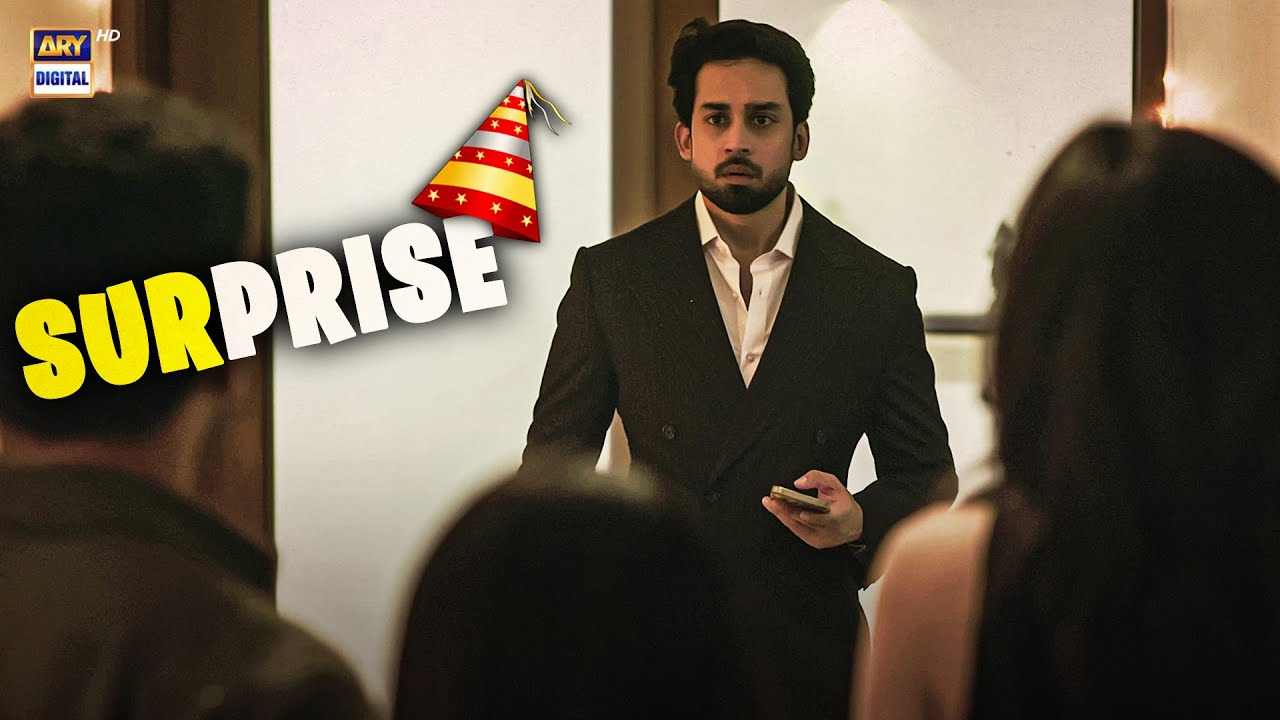 Surprise Kamyar! 🎊 | Bilal Abbas | Hania Aamir | Meri Zindagi Hai Tu | ARY Digital