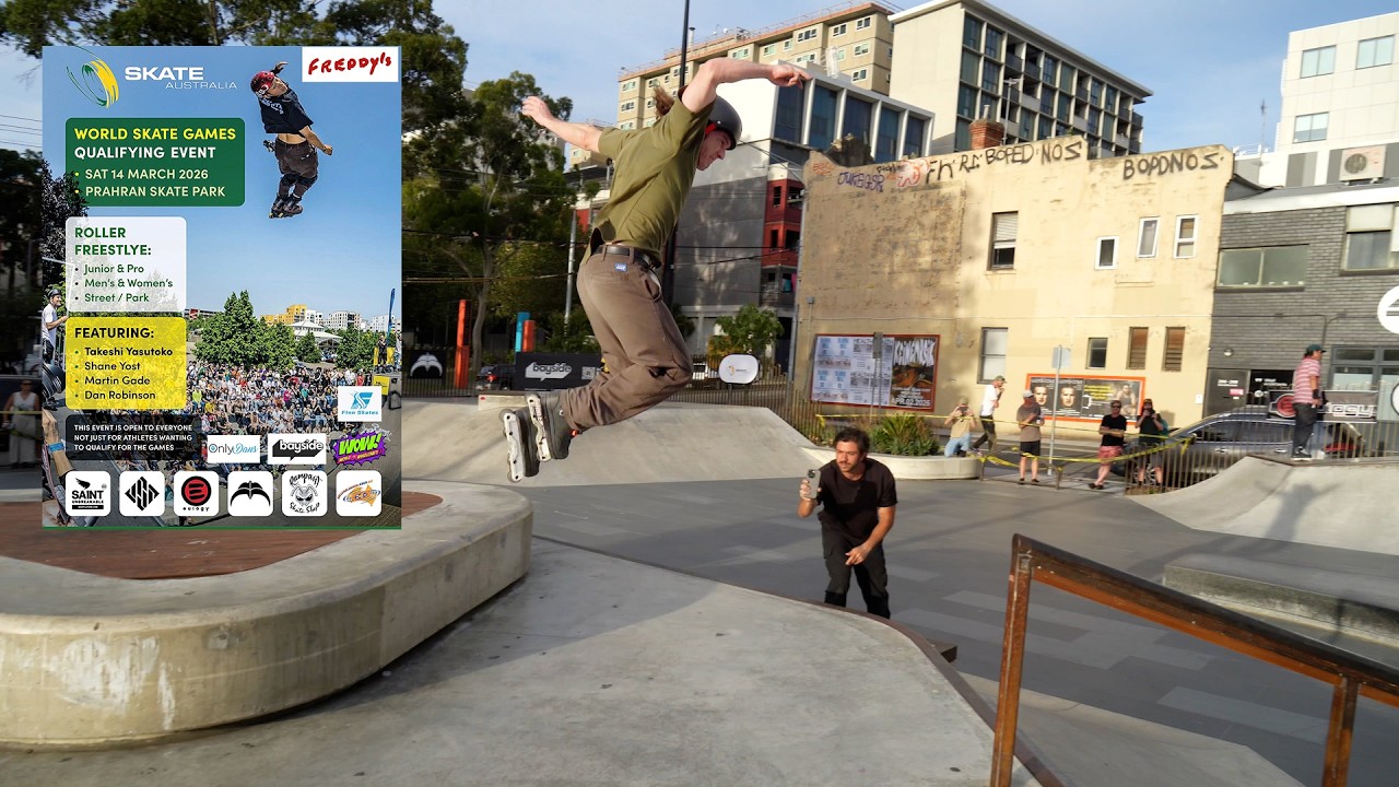 Australia’s First Inline World Skate Games Qualifier | Full Competition + GOAT Takeshi Yasutoko Vert
