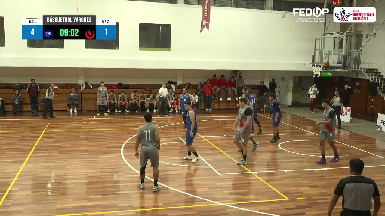💪 ¡EN VIVO Coliseo UDEP  - Básquetbol Varones GRAN FINAL - USIL vs UPC
