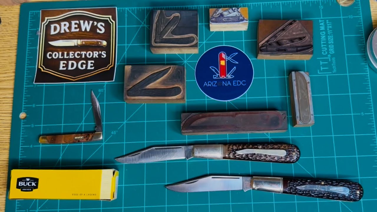 Doubled up on a few things New Knives, Collectables, and sticker swap with @DrewsCollectorsEdge