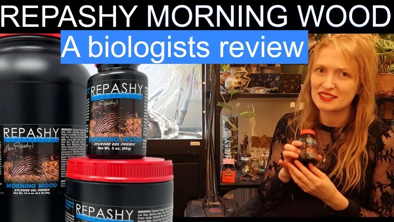 Repashy Morning Wood: A fish biologists reviews aquarium fish food. 