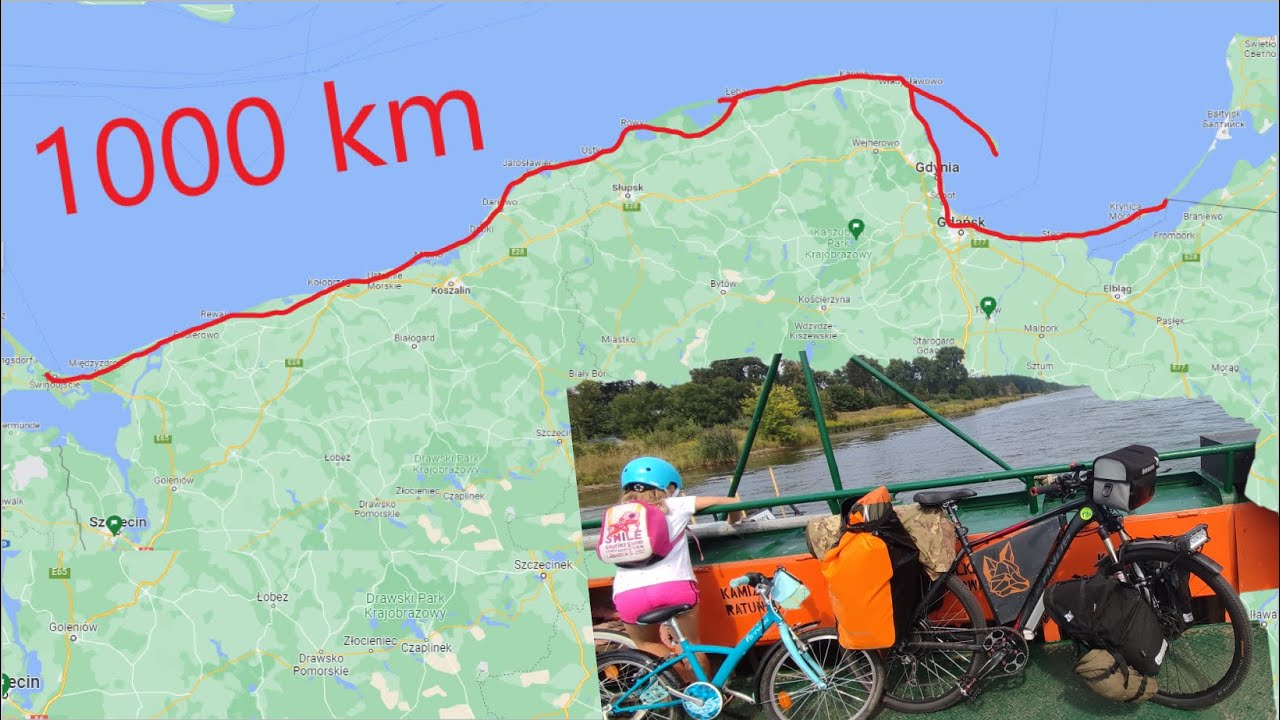 1000km na rowerze elektrycznym. Przejechałem całe wybrzeże