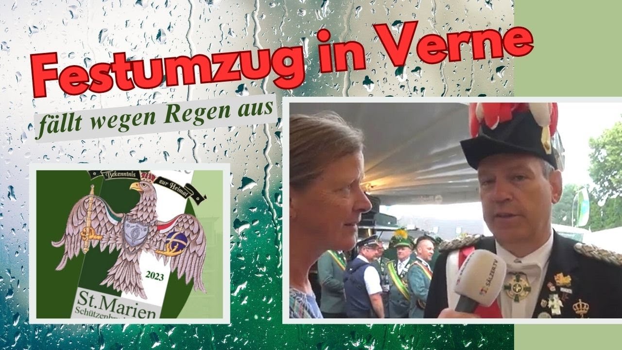 Festumzug in Verne - fällt wegen Regen aus