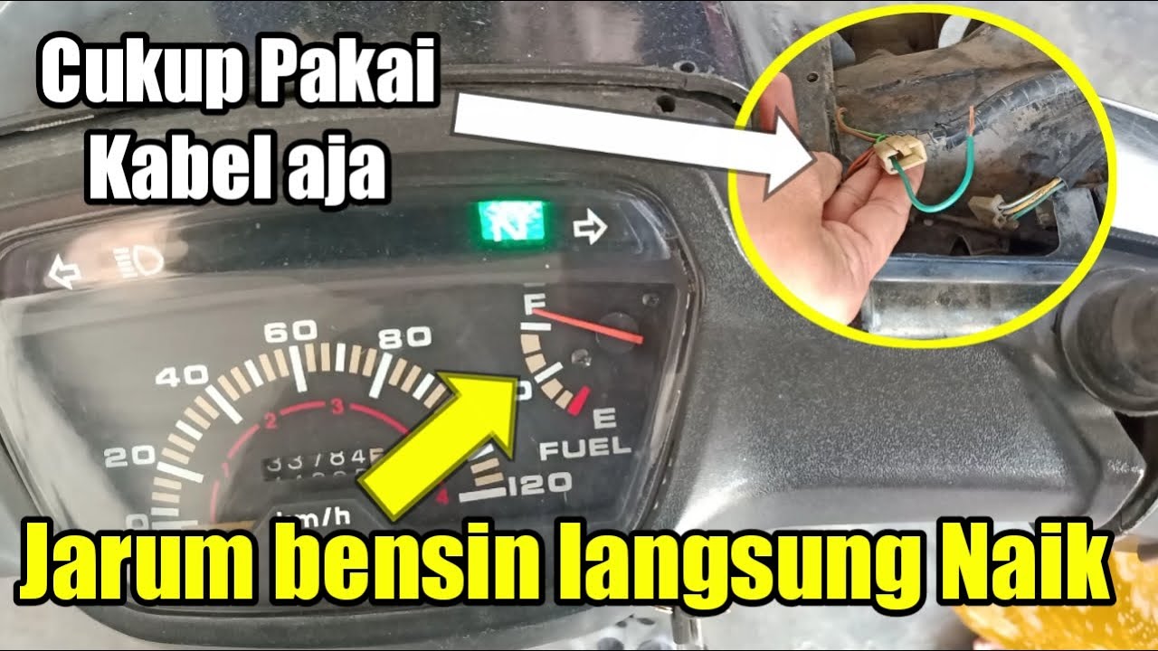 Tutorial Jarum bensin honda astrea grand tidak bisa naik turun