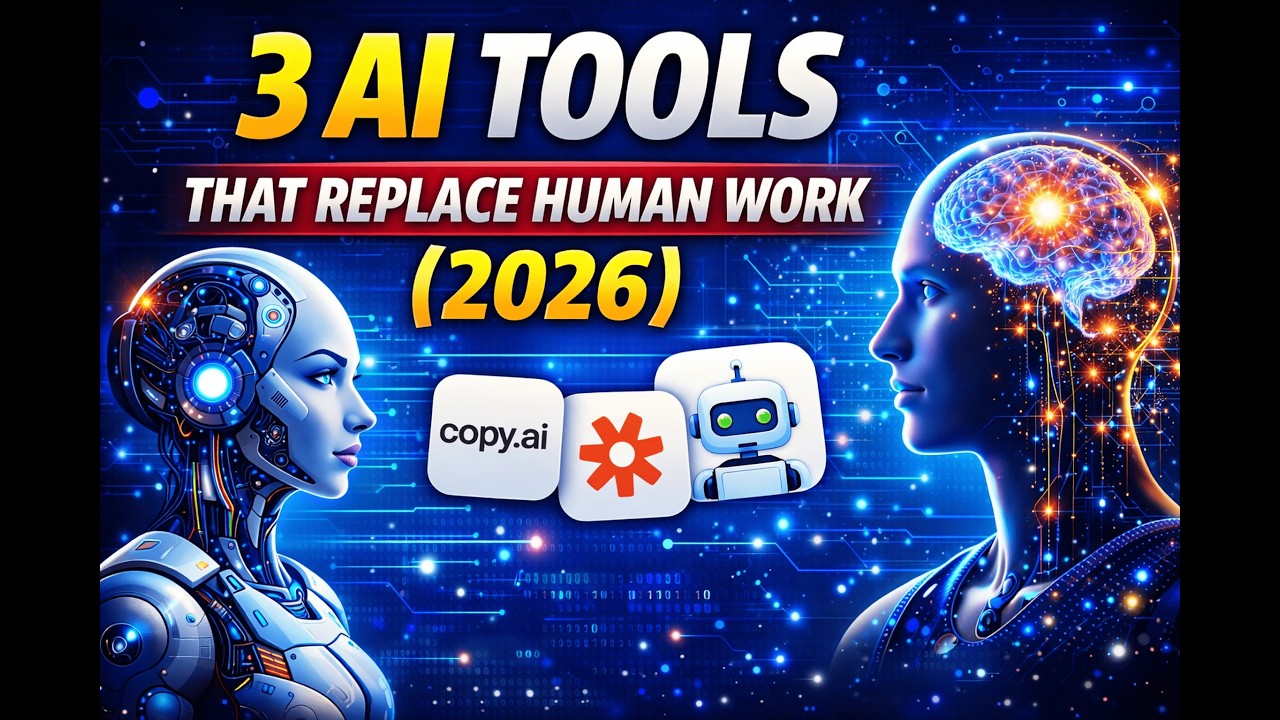 3 AI Tools That Replace Human Work (2026)