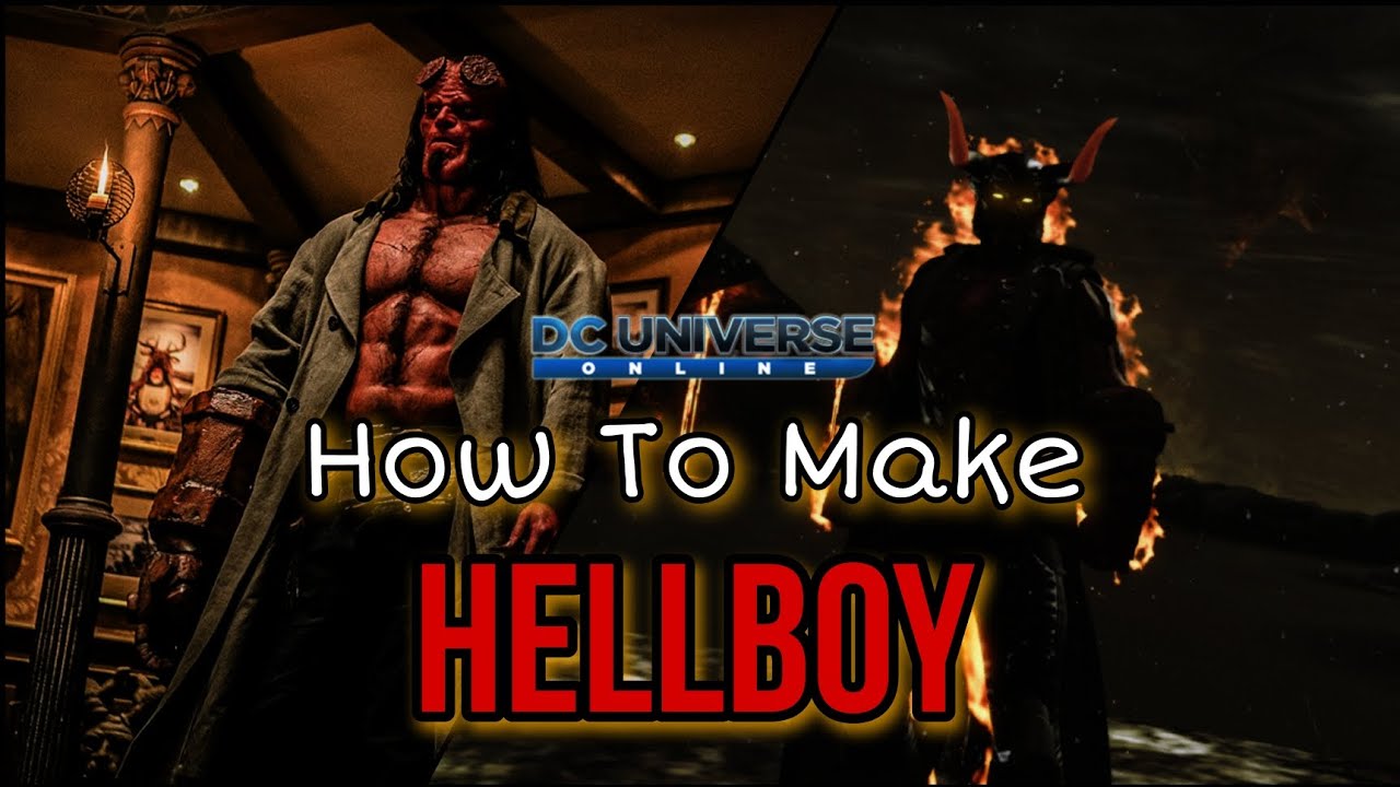 DCUO: Hellboy Style Tutorial - Iconic
