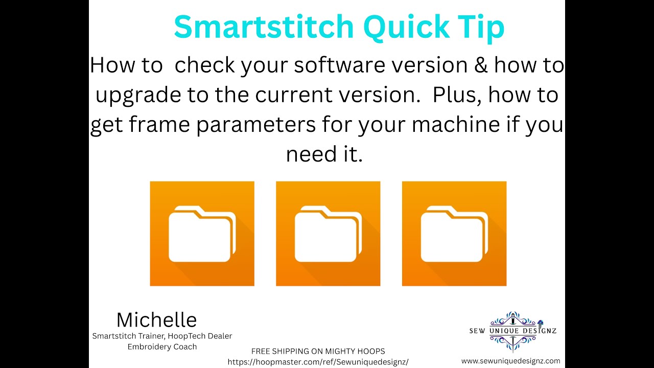 Smartstitch 1501, 1201, 1001, Plus, Ultra: Текущее обновление системы и параметры рамы.