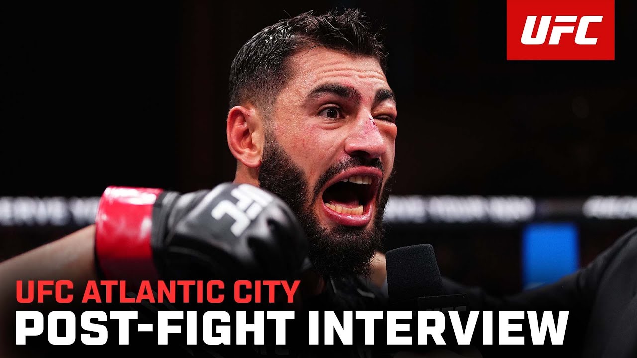 Ibo Aslan Post-Fight Interview | UFC Atlantic City