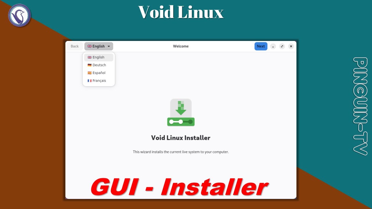 Void Linux GUI-Installer        #linux #void