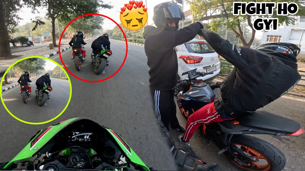 Джанну Ки Ладай Хо Гьи 😩Адж Тох Zx10r Гир Джати 💔