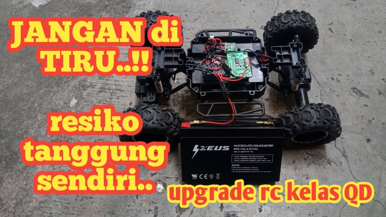 upgrade speed rc QD // tahap 2