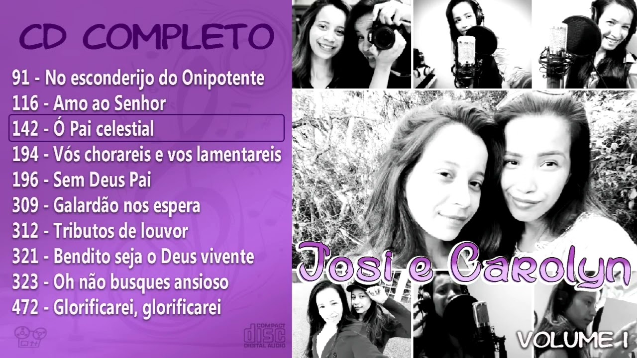 Coletânea com os 3 CDs de Carolyn Nogueira e Família