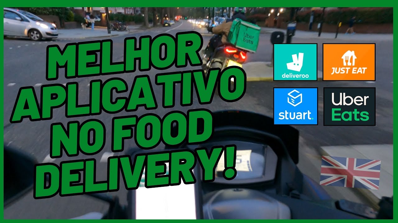 📱Qual é o melhor APLICATIVO de FOOD DELIVERY para TRABALHAR em Londres?