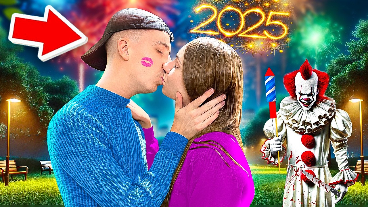 SILVESTER PARTY mit MEINER FREUNDIN GEHT SCHIEF... 😭💔 (Horror Clown)