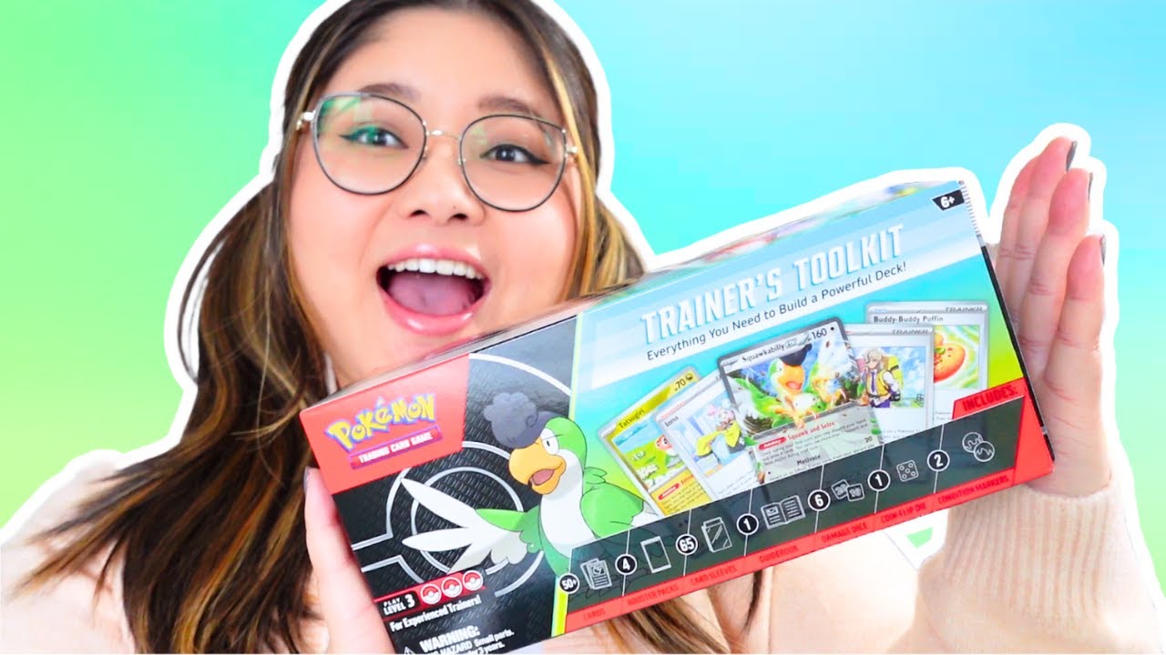 HOW TO MAKE THE BEST POKEMON DECK! - TRAINER'S TOOLKIT 2024 UNBOXING!
