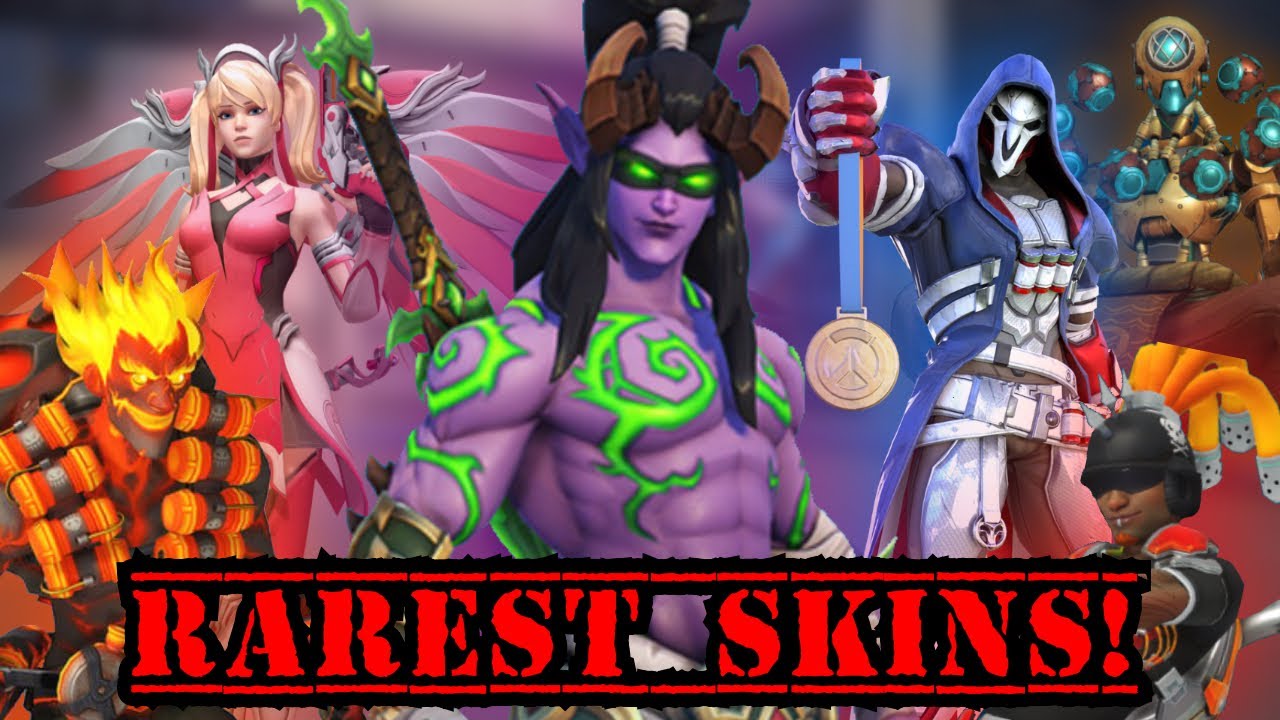 The Rarest Overwatch Skins for every Hero! (2023)