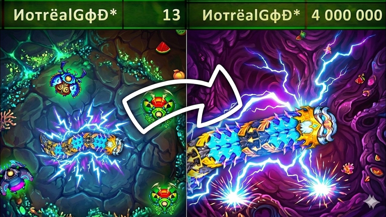 LITTLE BIG SNAKE REBEL KILLS + 4M GAMEPLAY USING MAX PETS #LITTLEBIGSNAKE #godhanterlbs #viralvideo