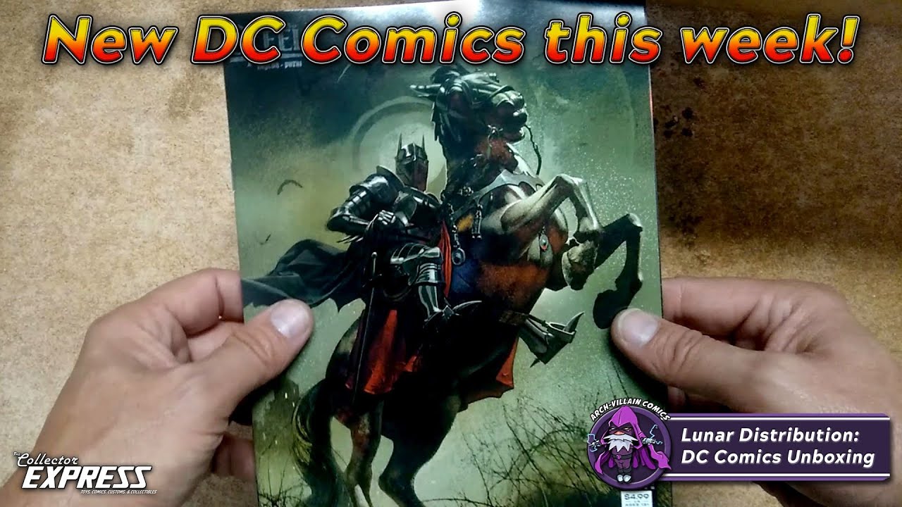 New DC Comics this Week Unboxing from Lunar Distribution for November 2, 2021