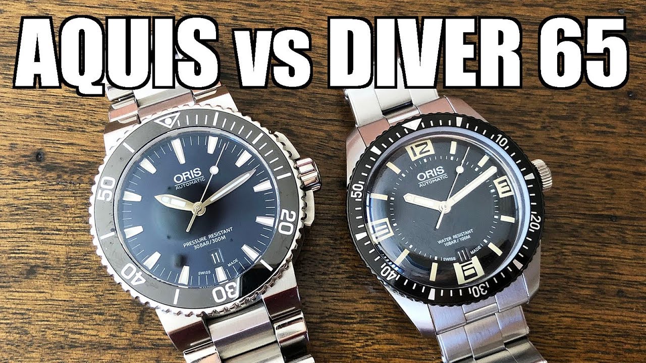 Oris Automatic Diver Comparison: Aquis Date vs Divers Sixty-Five - Perth WAtch 