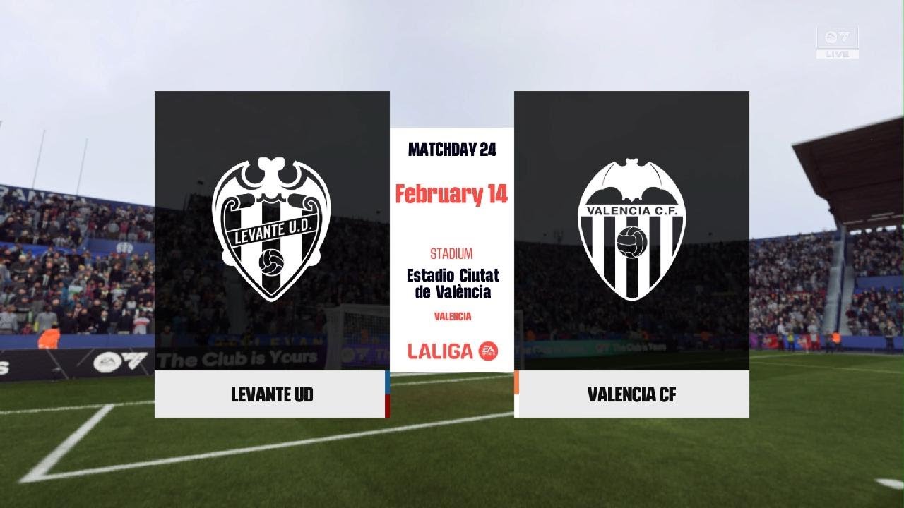EA SPORTS FC 26 - Levante vs. Valencia (Valencian Derby) - PS5 gameplay