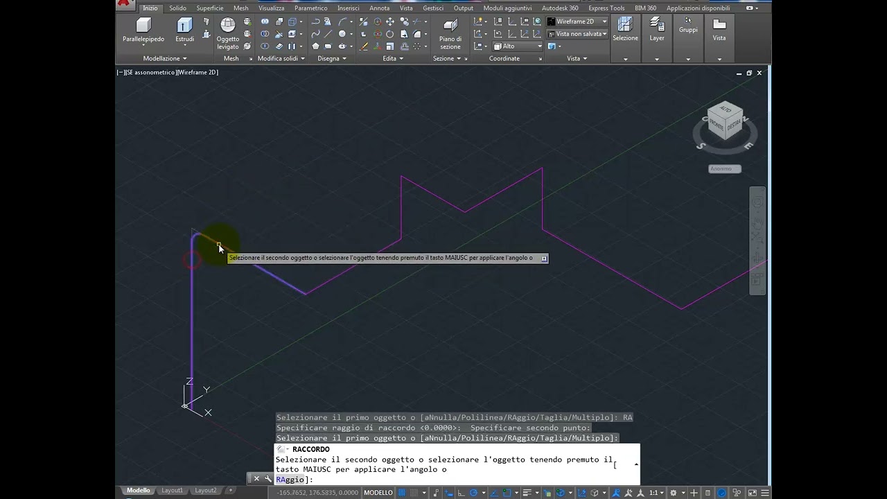 Tubazioni 3D con AutoCAD