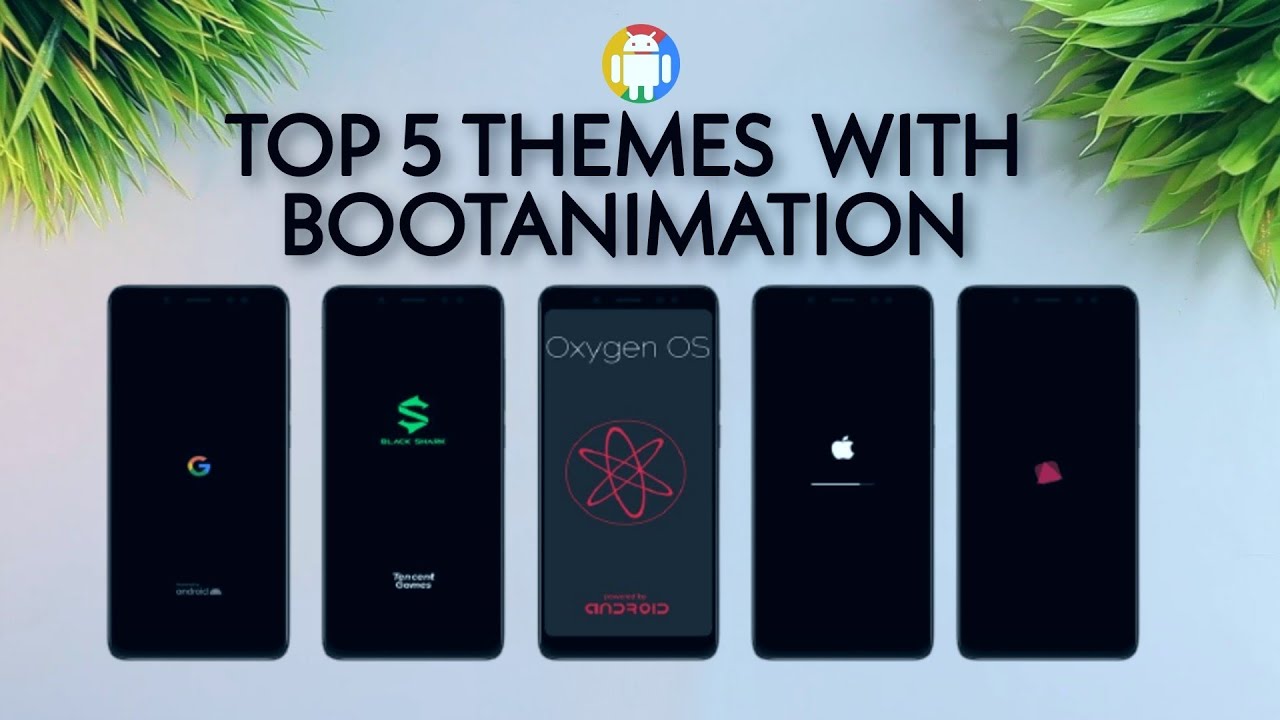 MIUI 12 Top 5 Themes With Bootanimation | Top 5 Bootanimations | Official Theme Store Download Link