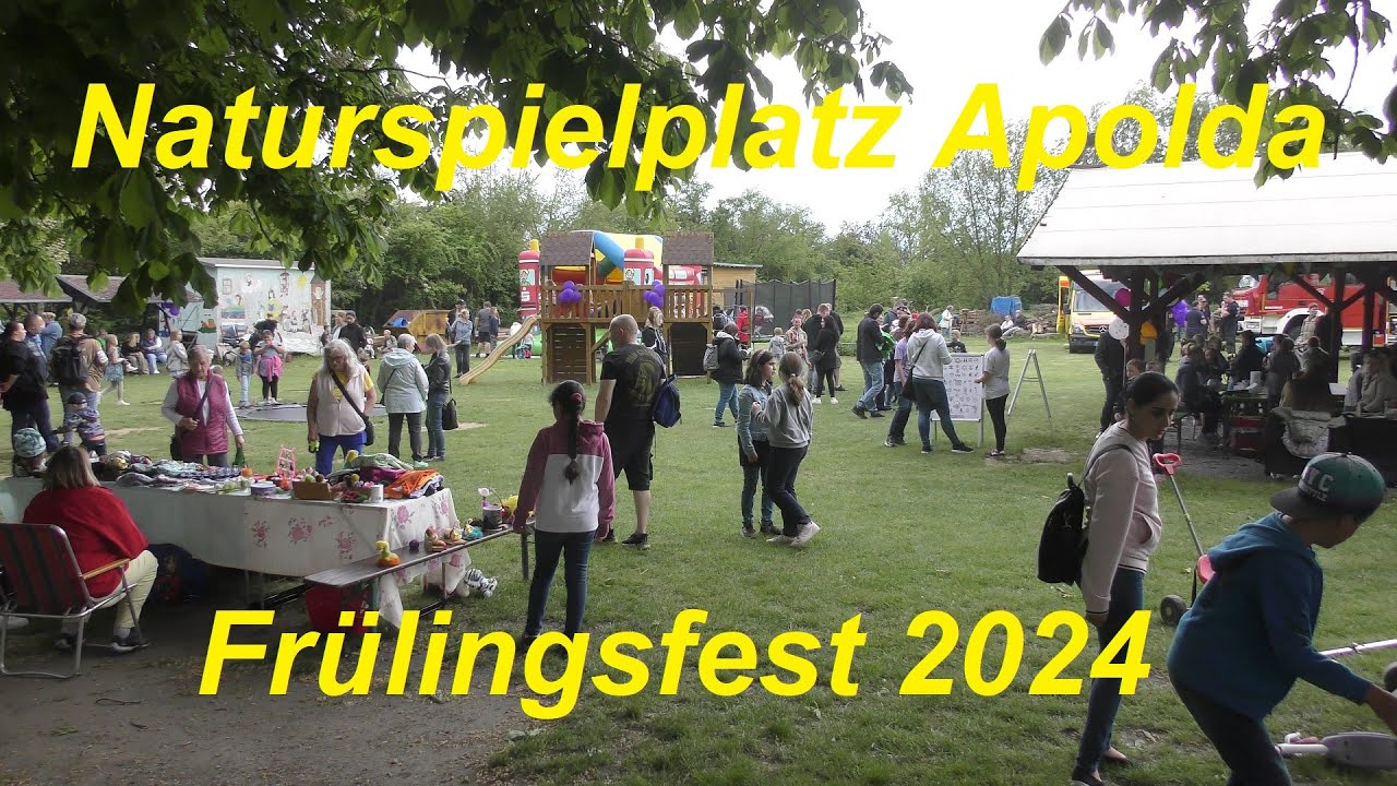 Das Frühlingsfest 2024 auf dem Naturspielplatz Apolda