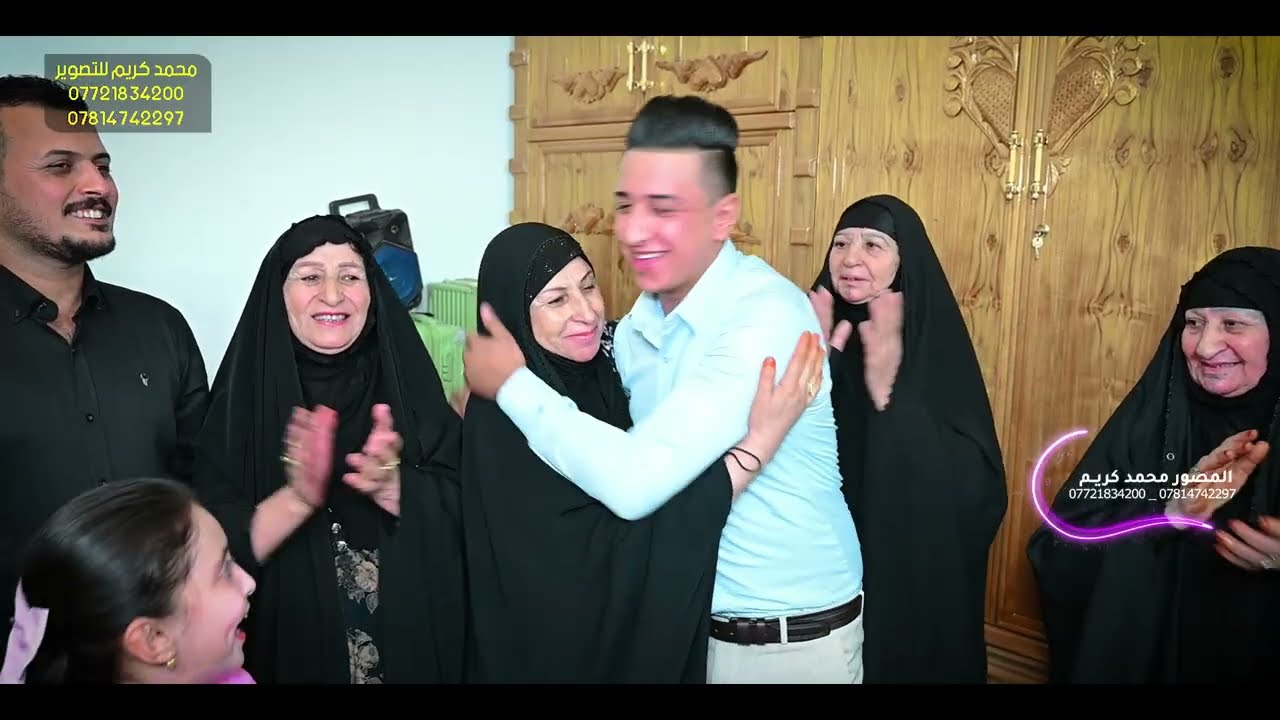 زفاف الأخ الحبيب ❤️ حسين شريف 💓 الف مبروك حبيبي
