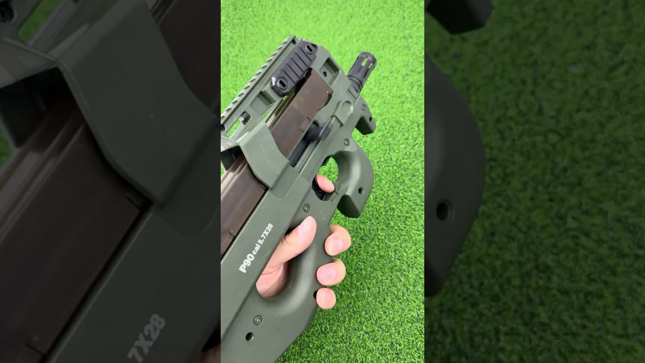 GREEN P90 GEL BLASTER /w MARBLE RANDOM