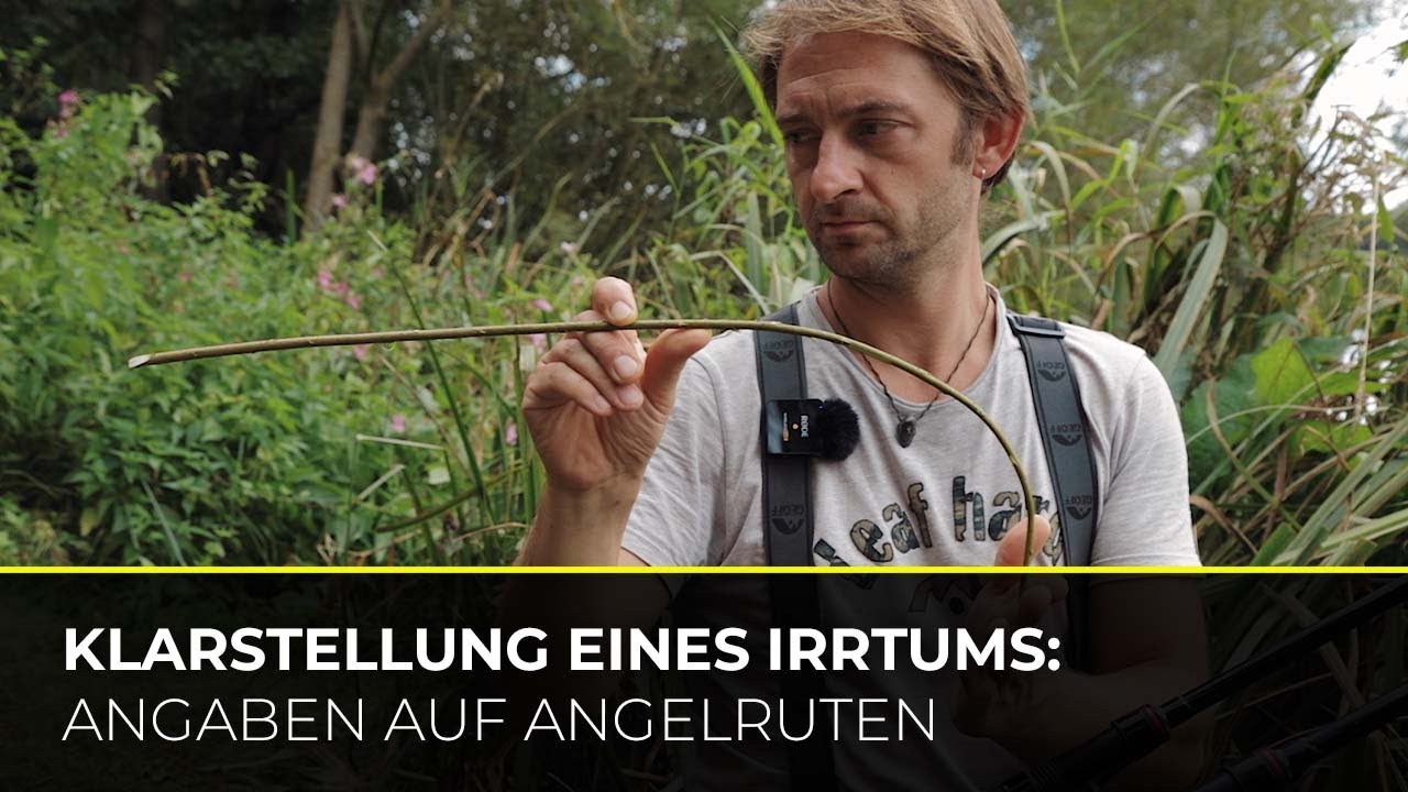 Ger&uuml;cht zum Thema Angelruten aufgekl&auml;rt - von Robin Illner | Wurfgewicht | Rutenaktion | Erkl&auml;rung