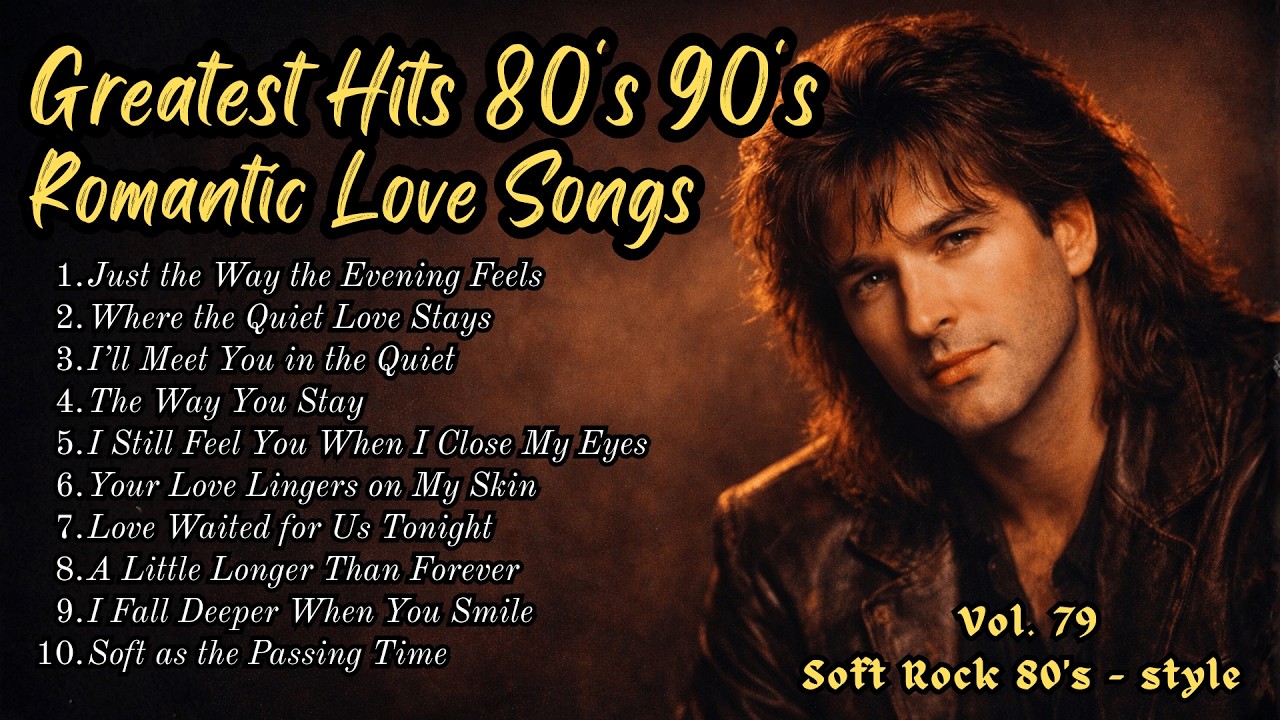 Greatest Hits Romantic Love Songs 💖 Love Songs 80's 90's - Soft Rock Ballads - Playlist Vol. 79