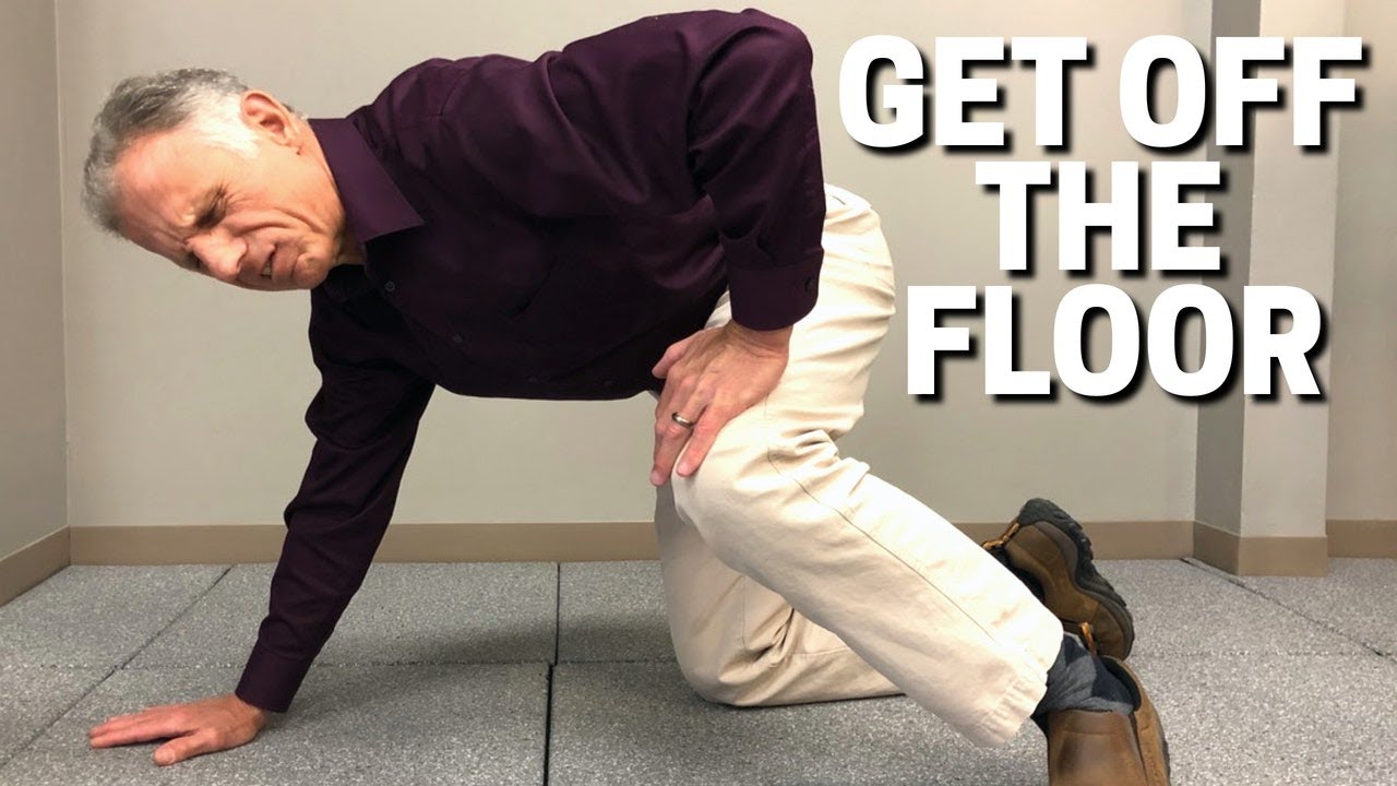 Back Pain/Sciatica? Getting Up From The Floor. Getting Down To The Floor