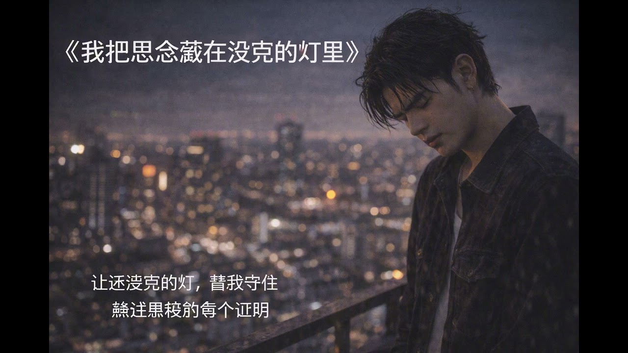 《我把思念藏在没亮的灯里》#music  #song #aicover #cover #song #love #cover #music