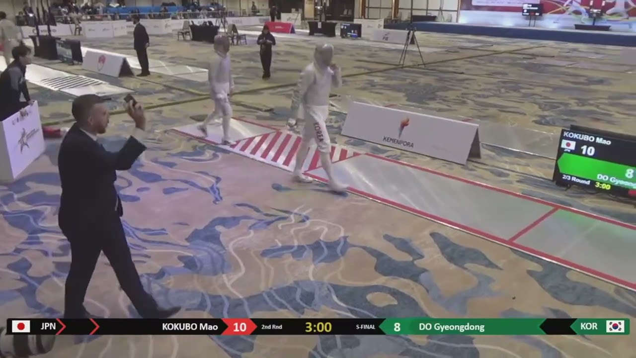 Asian Champs 2025 SMS - L4 - Kokubo Mao JPN v Do Gyeongdong KOR