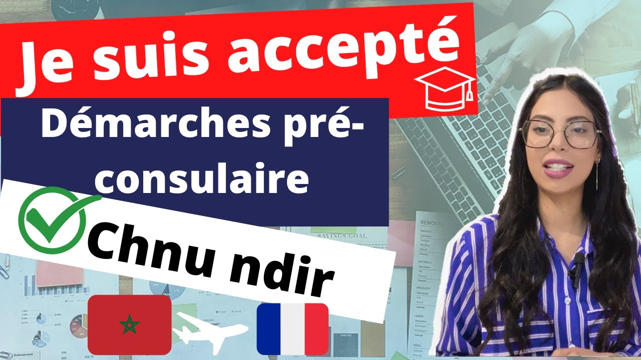 Procédure pré-consulaire - Je suis accepté - TLS Contact مراحل دفع الفيزا 🛂🎓✅📚✈️