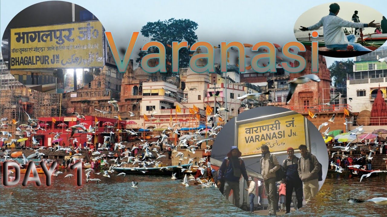 Exploring Varanasi Day 1: Tulsi Ghat and the Best Laser Show! 🕉️✨️🌺 Bhagalpur To Varanasi Day 1✨️🤩🚩💫