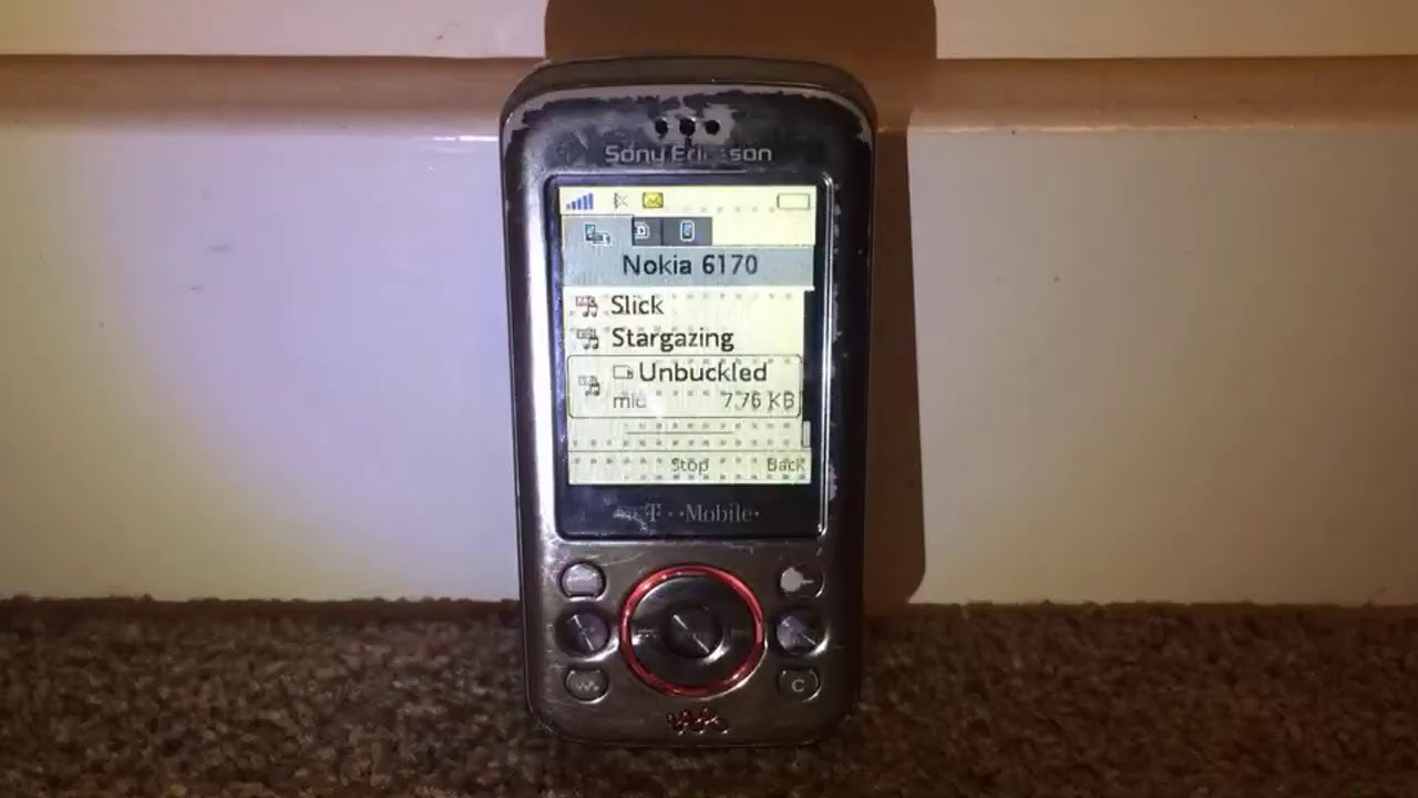 Nokia 6170 Ringtones on Sony Ericsson W395