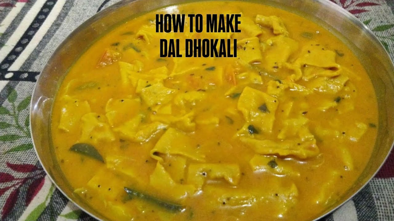 How to make dal dhokali 😋