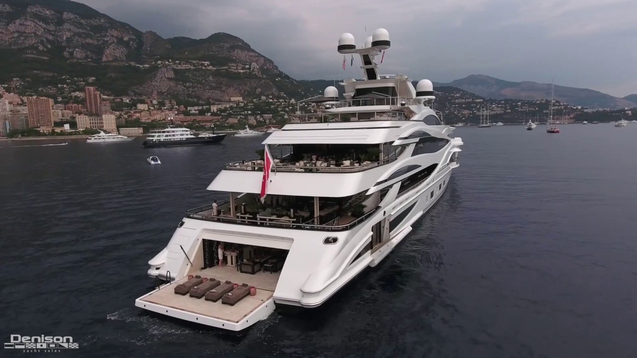 Monaco Yacht Show At Port Hercules