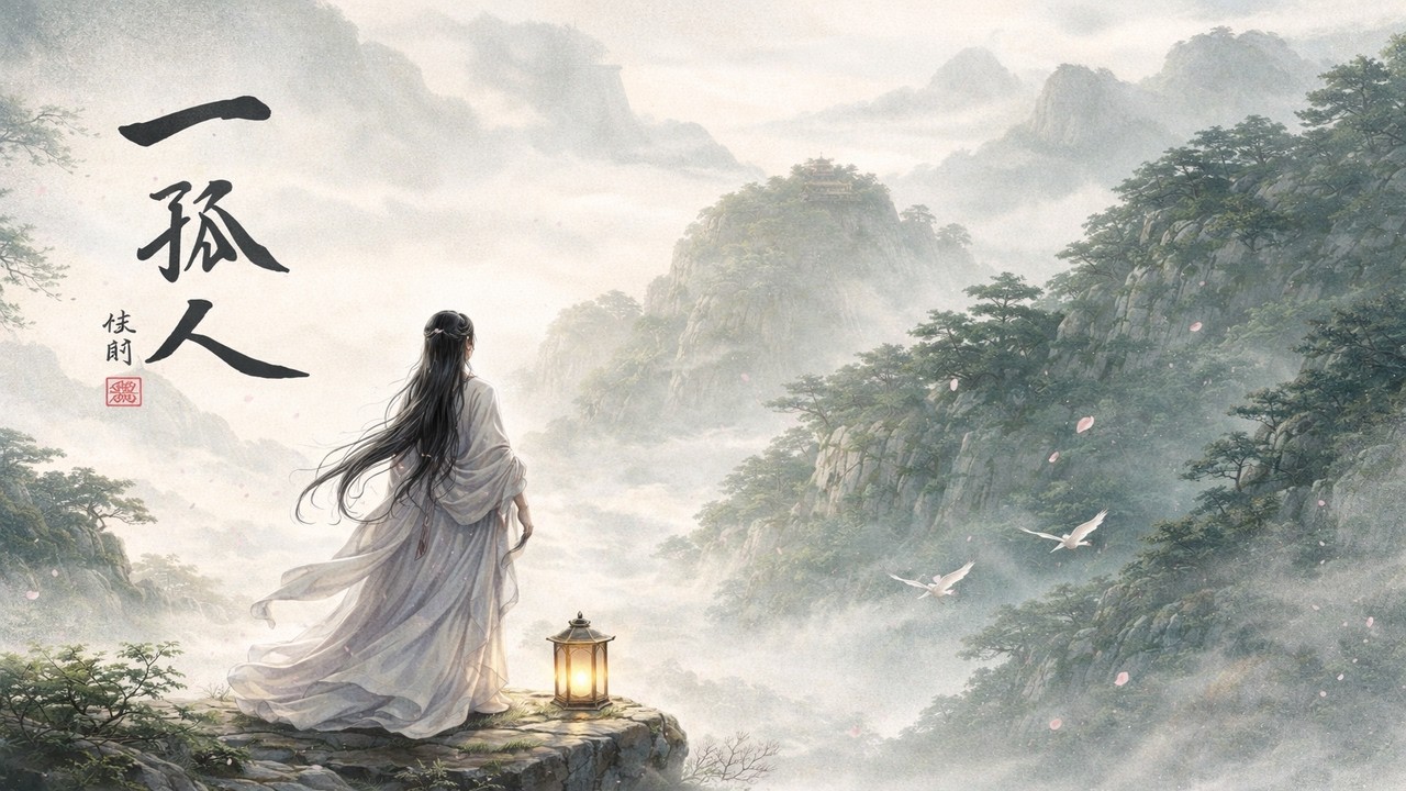 原創歌曲demo：《一孤人》｜不與塵世爭春色｜寄宿靈山，自守清明