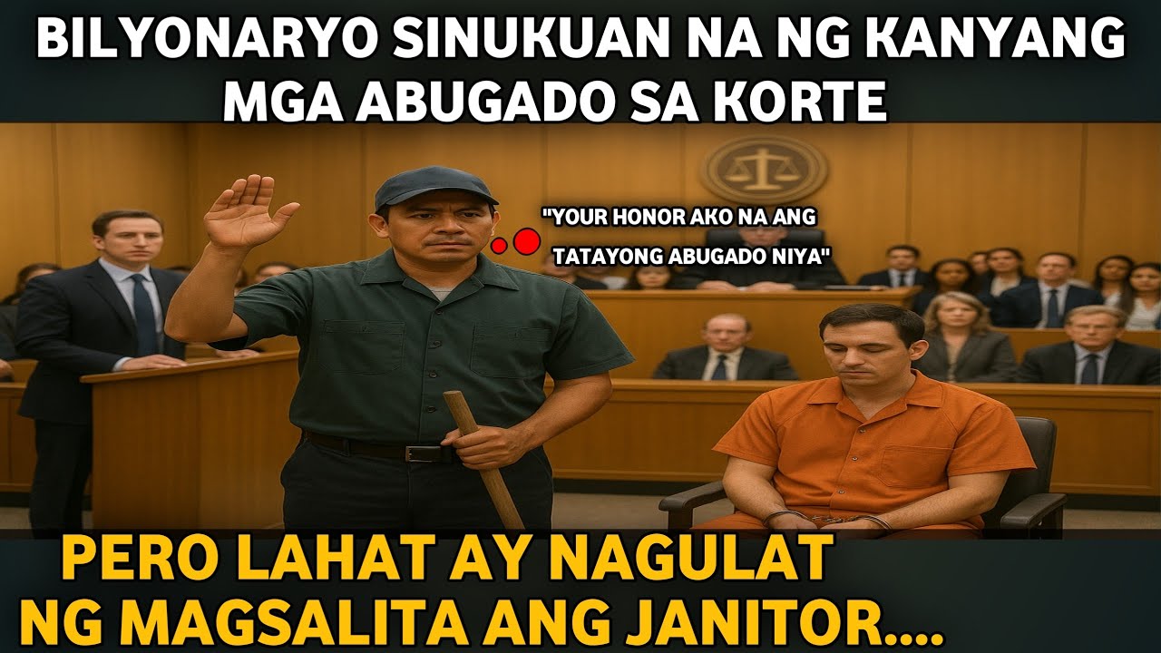 HINAMAK NA JANITOR,! MALUPIT NA ABOGADO PALA!! LAHAT AY NAPANGANGA SA SUMUNOD NA NANGYARI!!