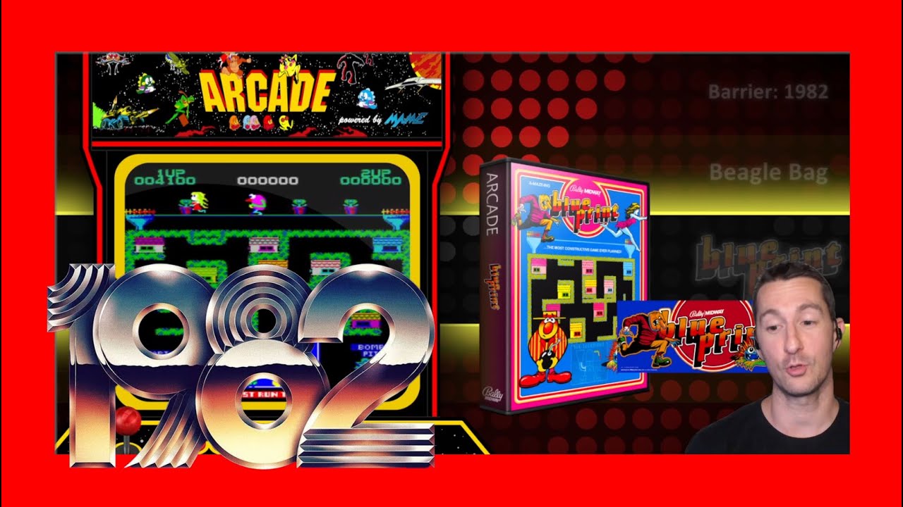 Blue Print in the Arcade! The Most Constructive Game 