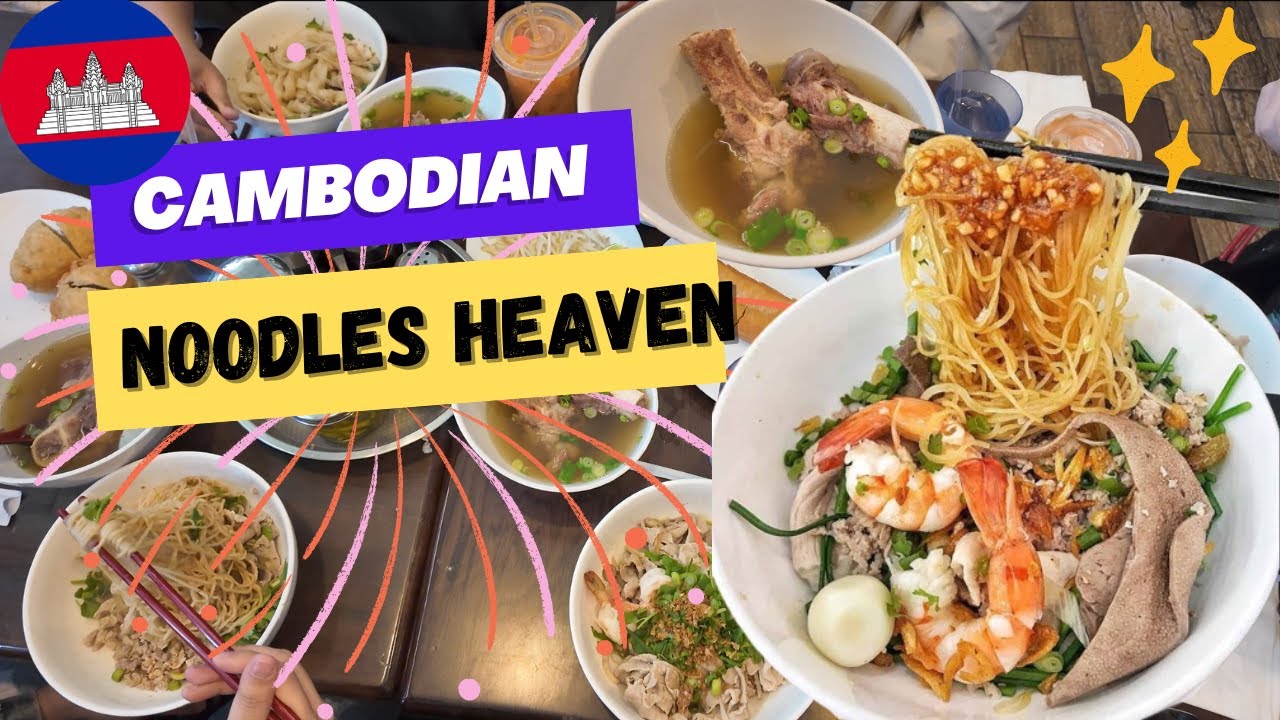 Authentic CAMBODIAN NOODLE SHACK in Long Beach | Unexpected Journey to Cambodia Town