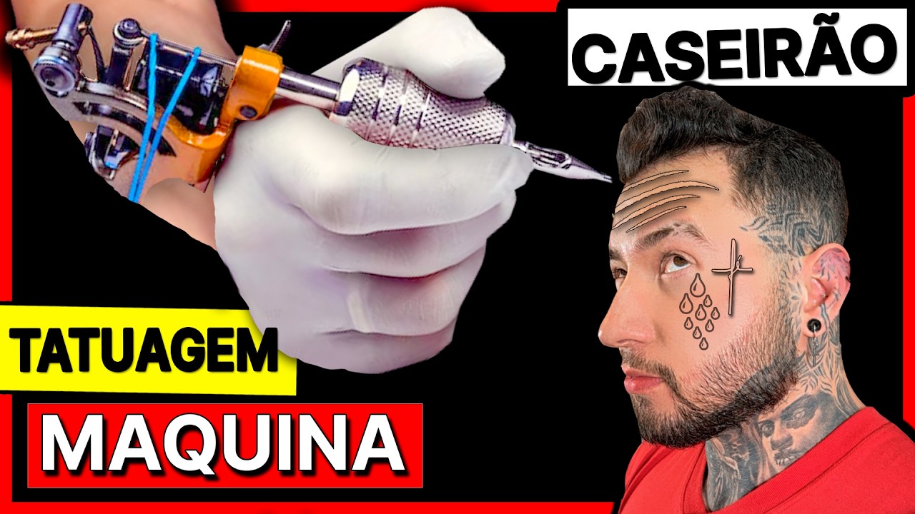 COMO FAZER uma MAQUINA DE TATUAGEM!