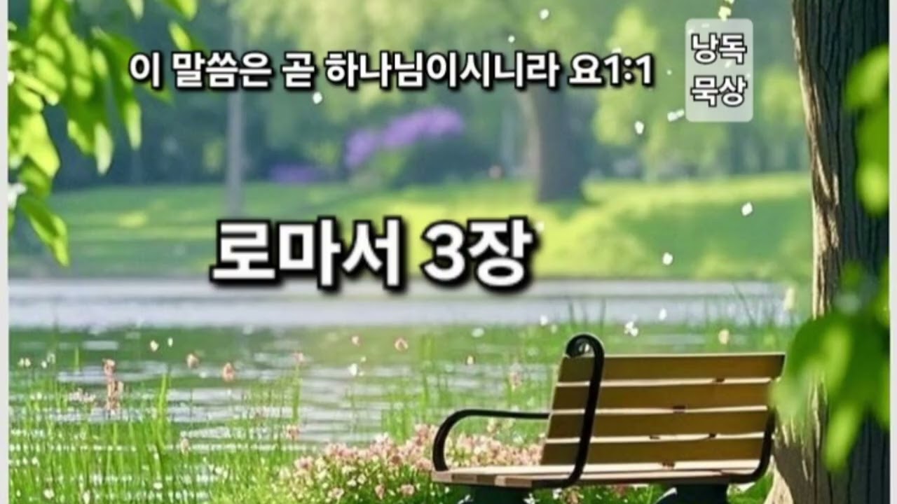 로마서 3장은 모든 사람이 죄아래 있으나,예수그리스도를 믿는 믿음으로 의롭다  하심을 받는다 [핵심단어 3개 죄.믿음.의롭다 하심(칭의)]
